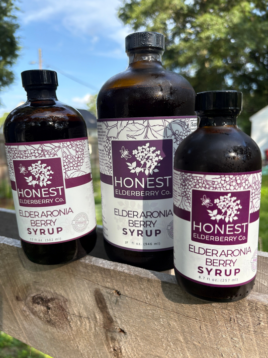 Honest Elderberry Syrup - À la carte (All sizes)