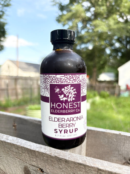 8.75 oz Honest Elderberry Syrup (12 BOTTLE CASE) - WHOLESALE