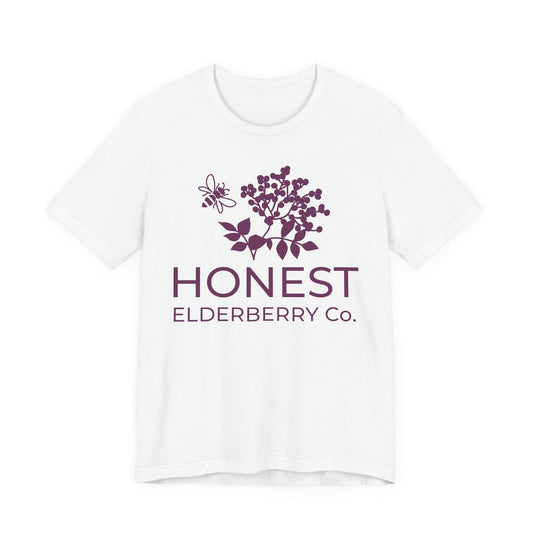 Purple Logo Tee - Honest Elderberry Co.