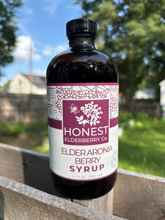 17oz Honest Elderberry Syrup (12 BOTTLE CASE) - WHOLESALE
