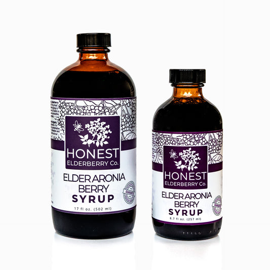 Honest Elderberry Syrup w/Aronia Berry
